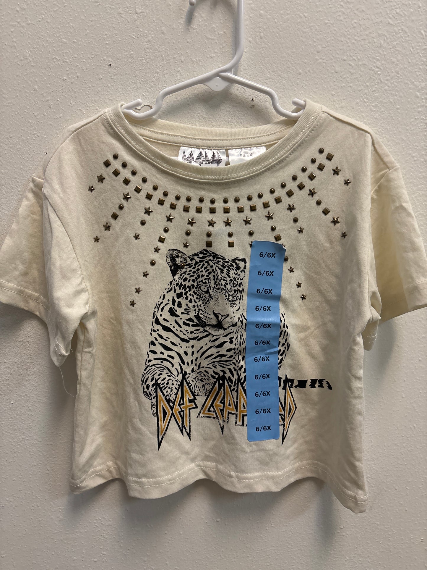 6x New Def Leppard Tee
