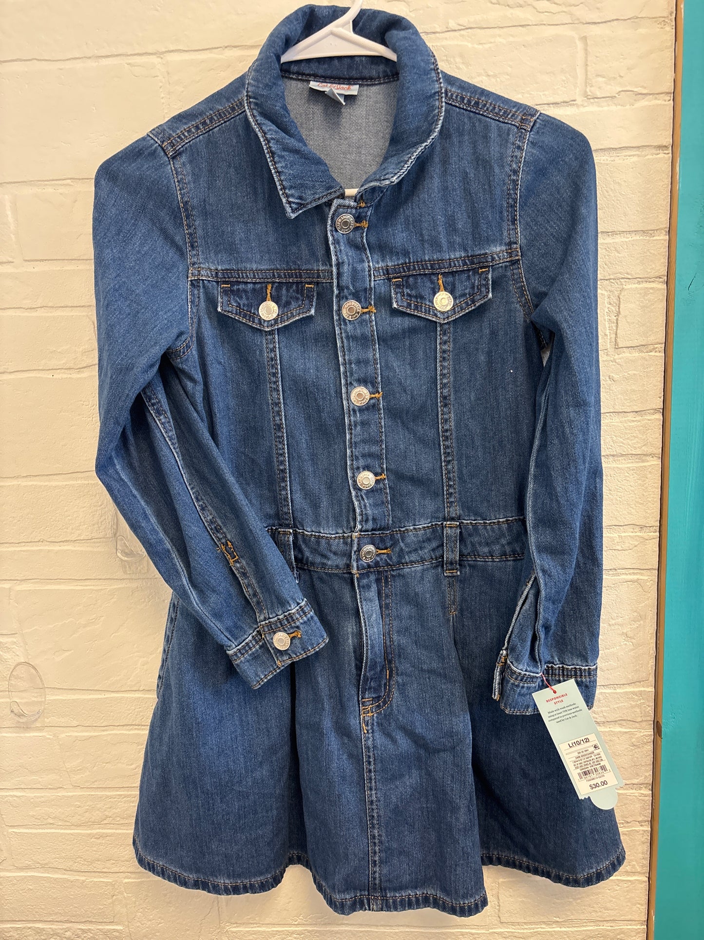 10-12 New Denim Dress