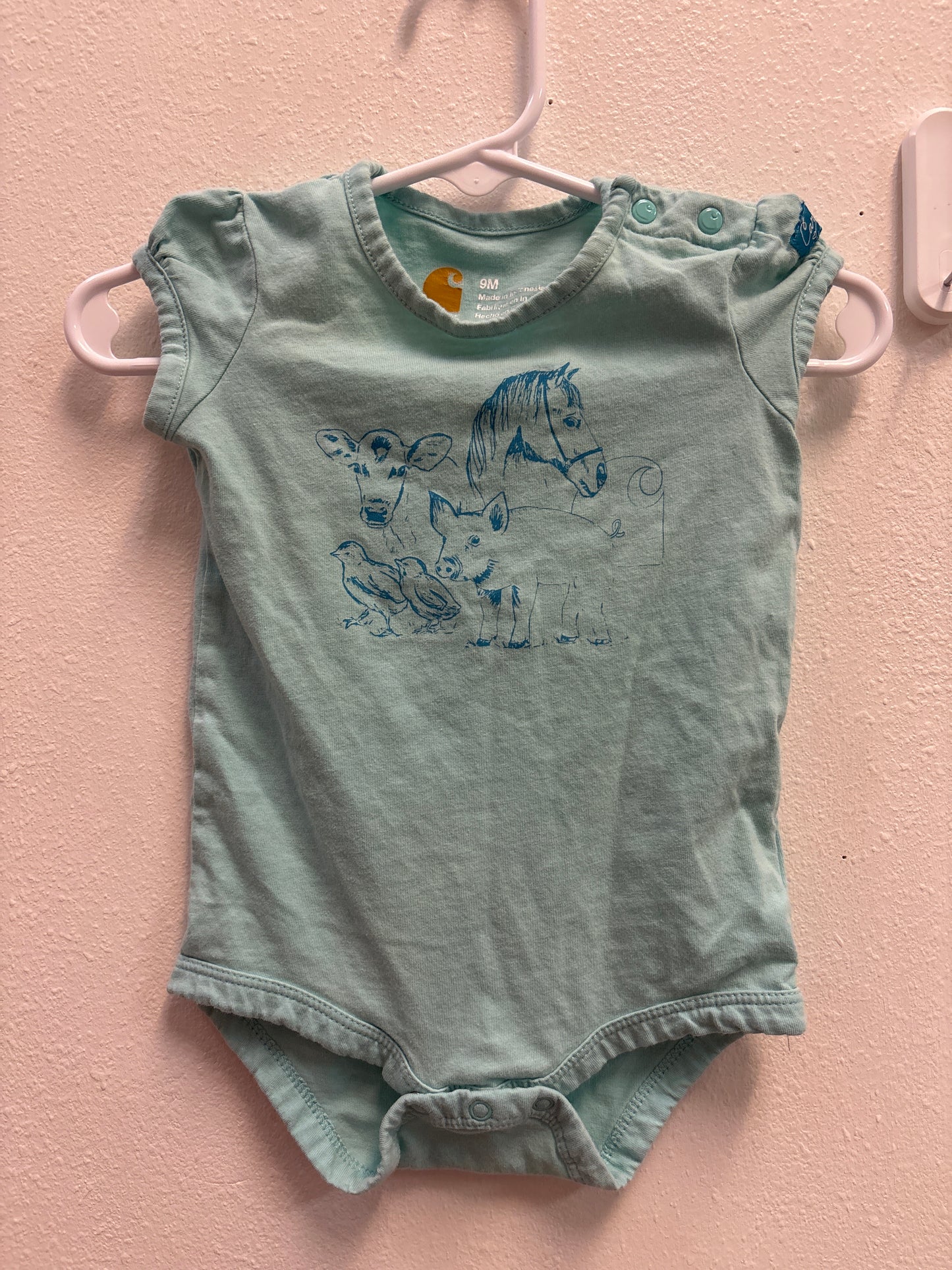 9m Carhartt Farm Animal Onesies