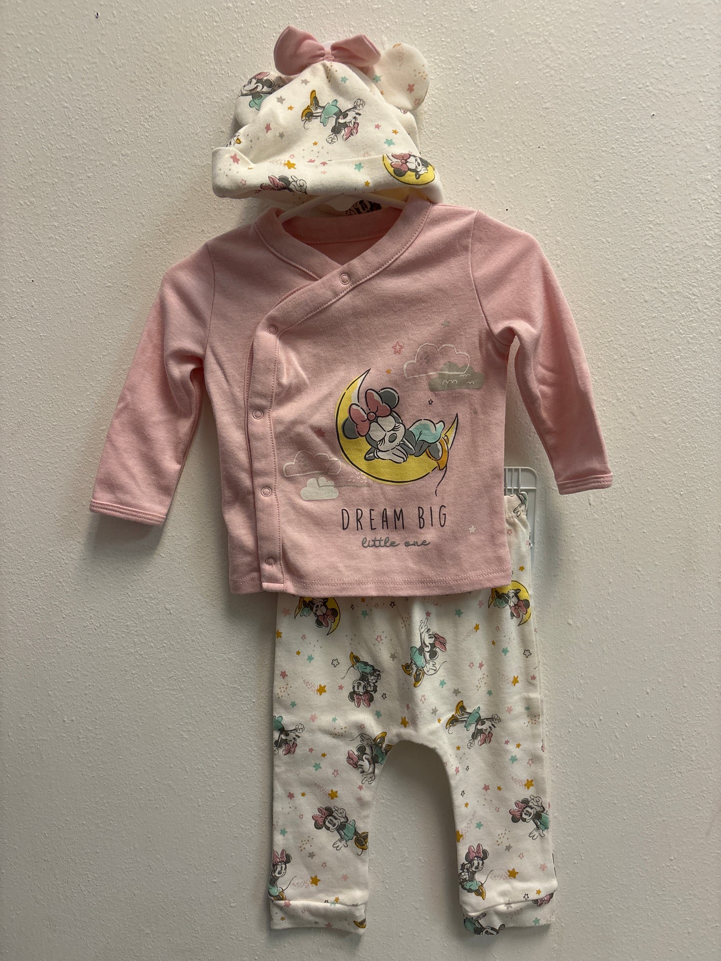 6-9m Dream Big Minnie Outfit