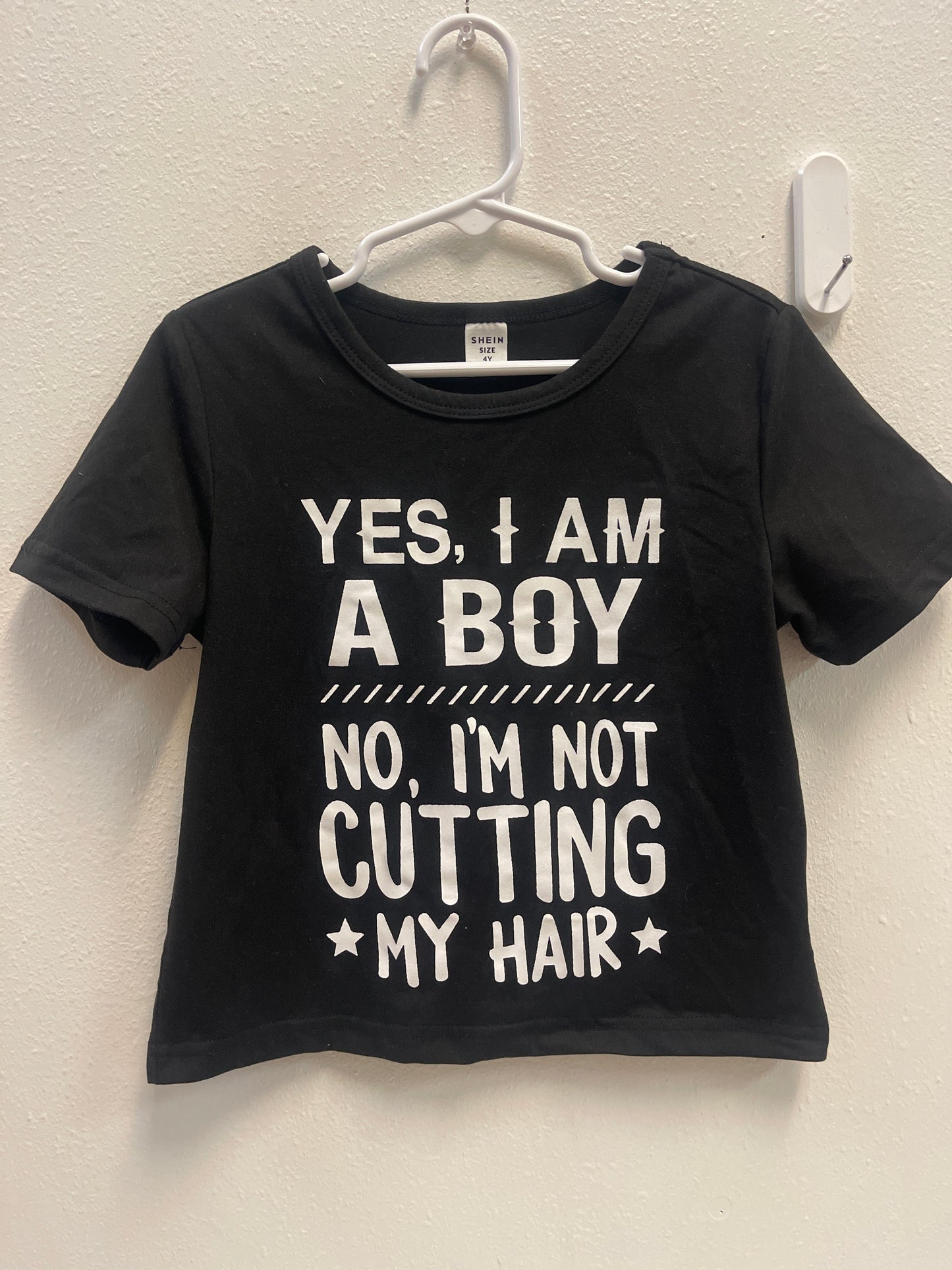 4 Yes I’m a Boy Tee