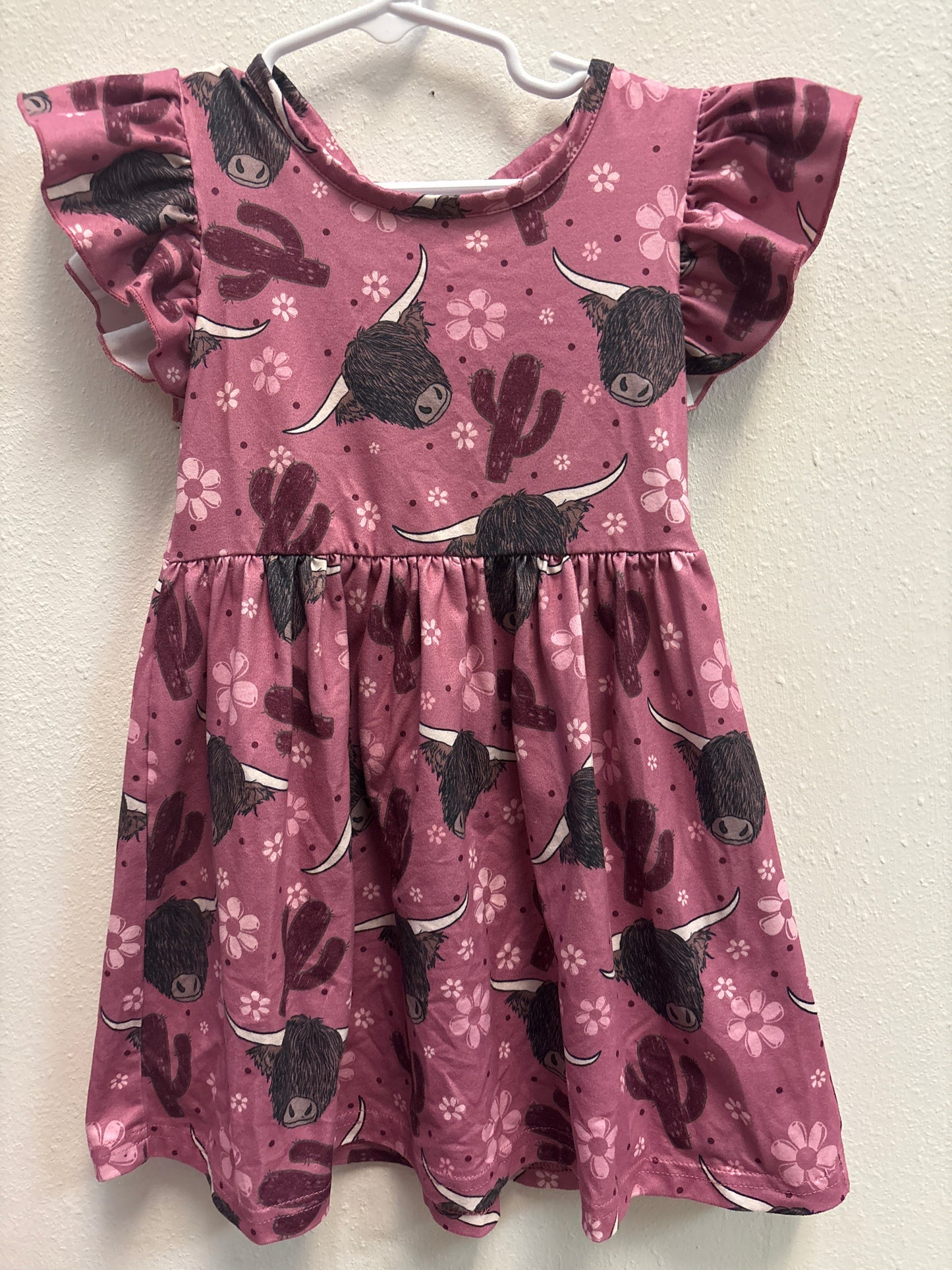 3 Highland Cow Dress