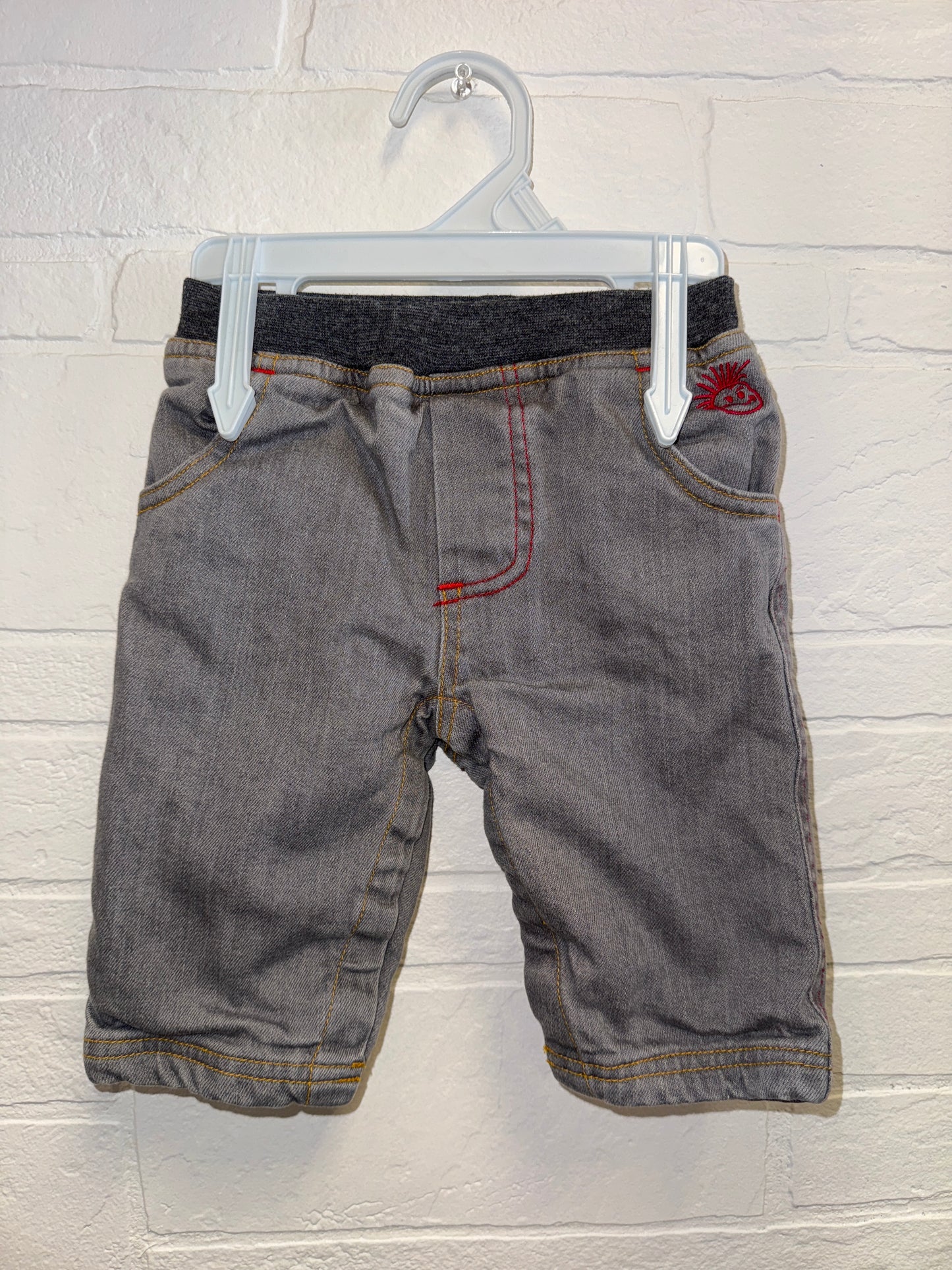 3-6m Vintage Knuckleheads Flannel Lined Jeans