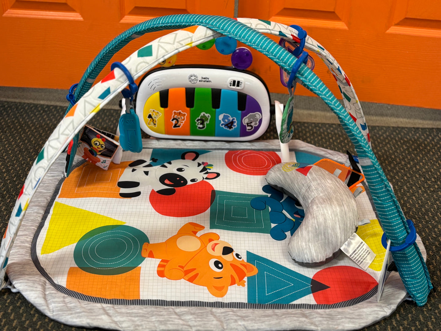 Baby Einstein 4-in-1 Kickin Tunes Music and Language Discovery Activity Gym