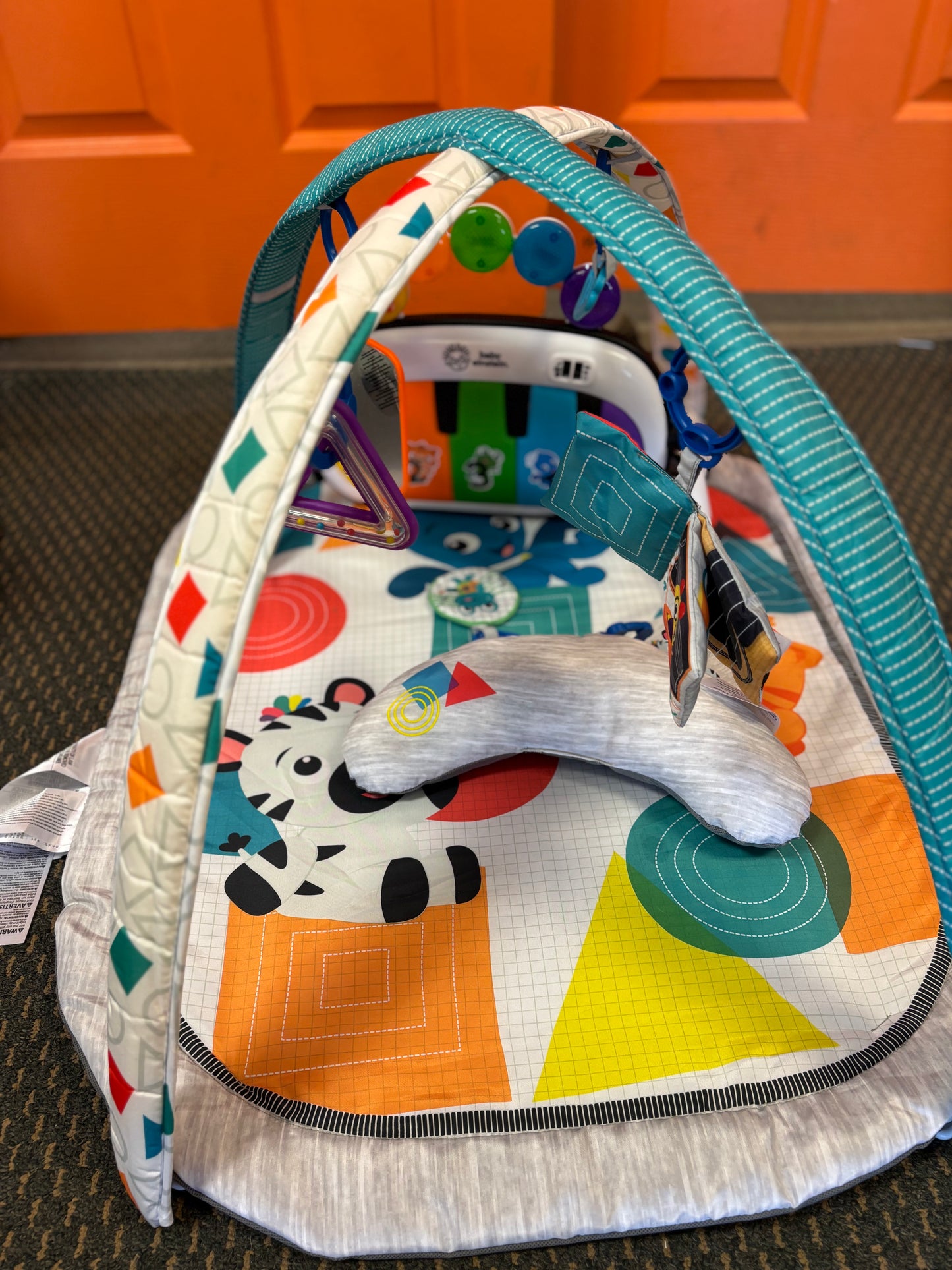 Baby Einstein 4-in-1 Kickin Tunes Music and Language Discovery Activity Gym