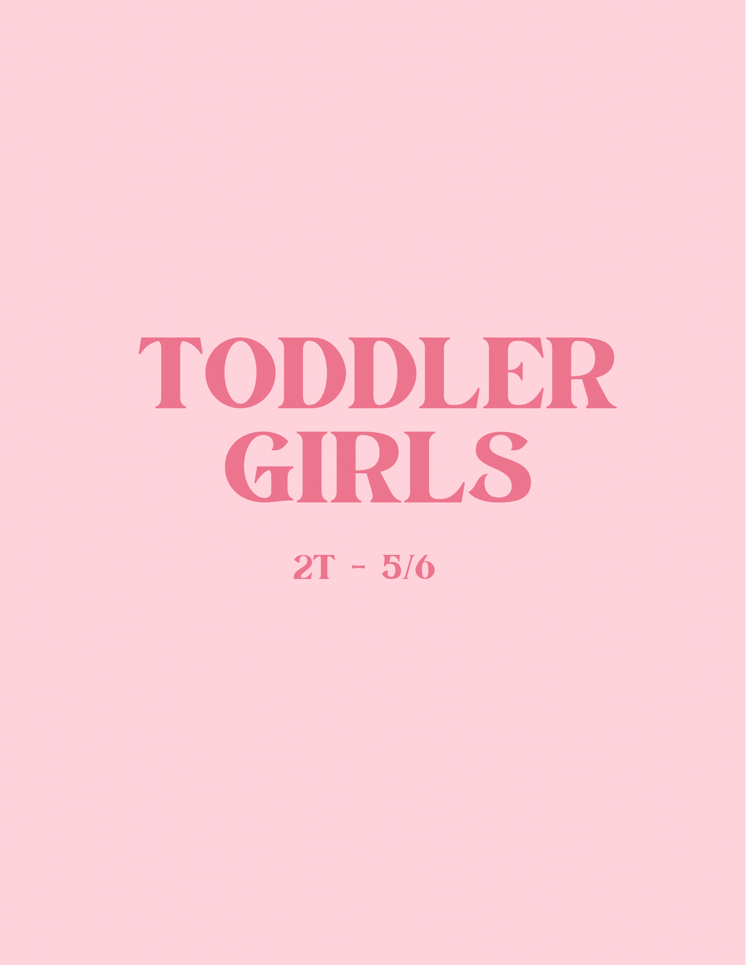 Toddler Girls
