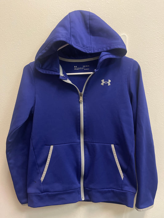 YLG Under Armour Purple Zip Hoodie
