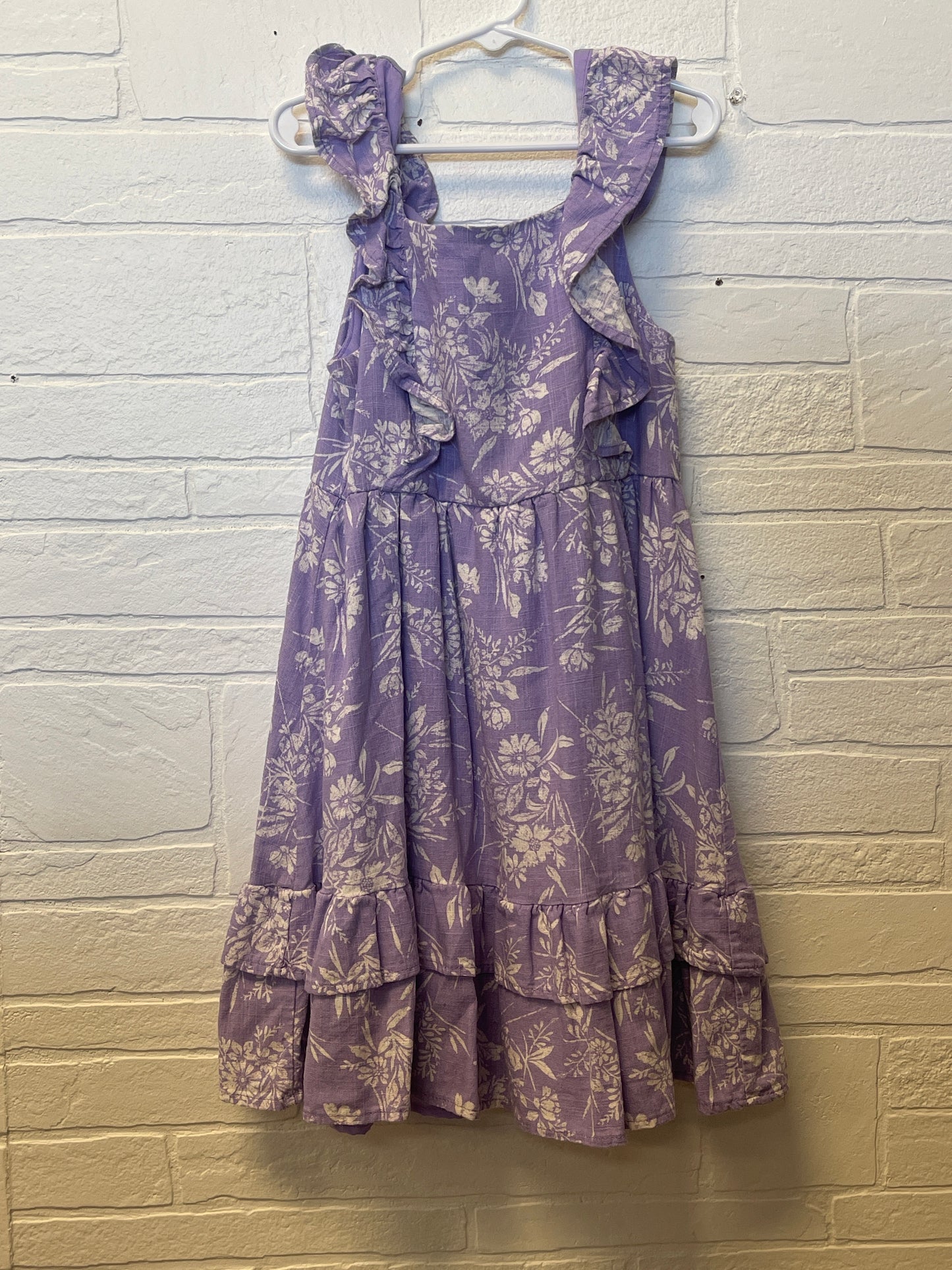 10 btween Purple Floral Dress