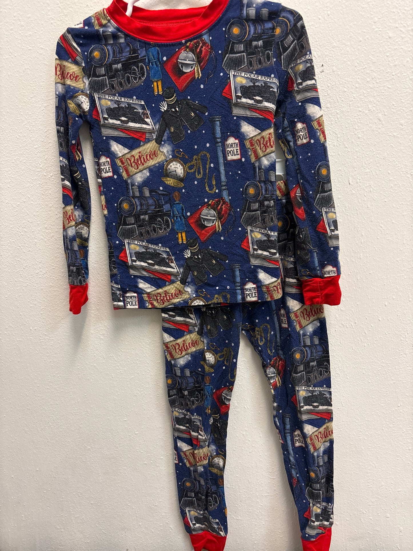 3T Bamboo Polar Express Pajamas