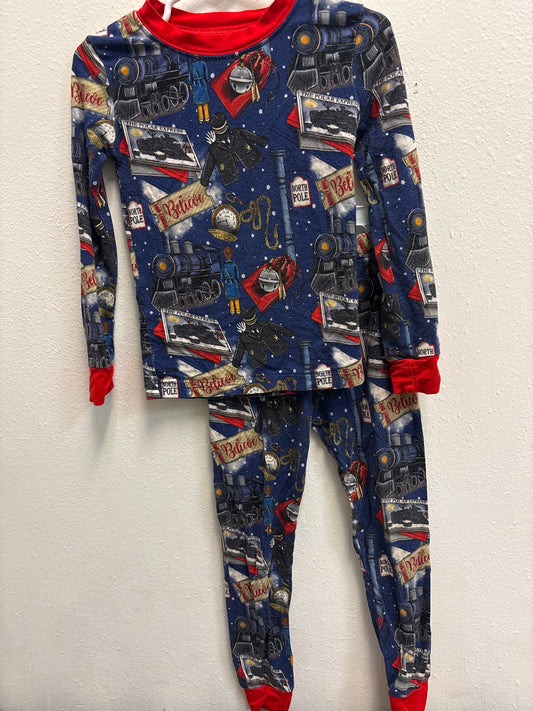 3T Bamboo Polar Express Pajamas