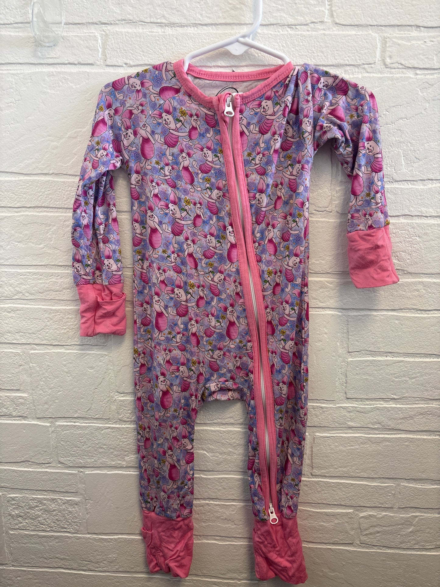 6-12m Piglet Bamboo Pajama Sleeper