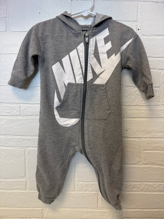 12m Nike Gray/White Romper