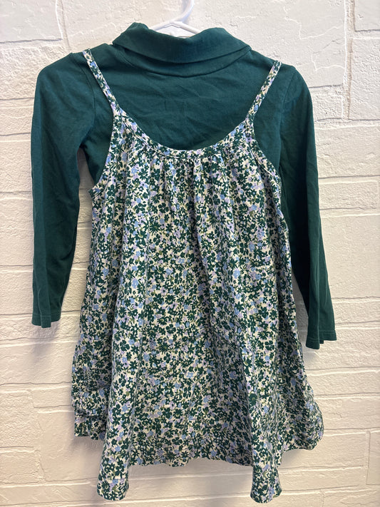 3T Gap 2 Piece Green Dress
