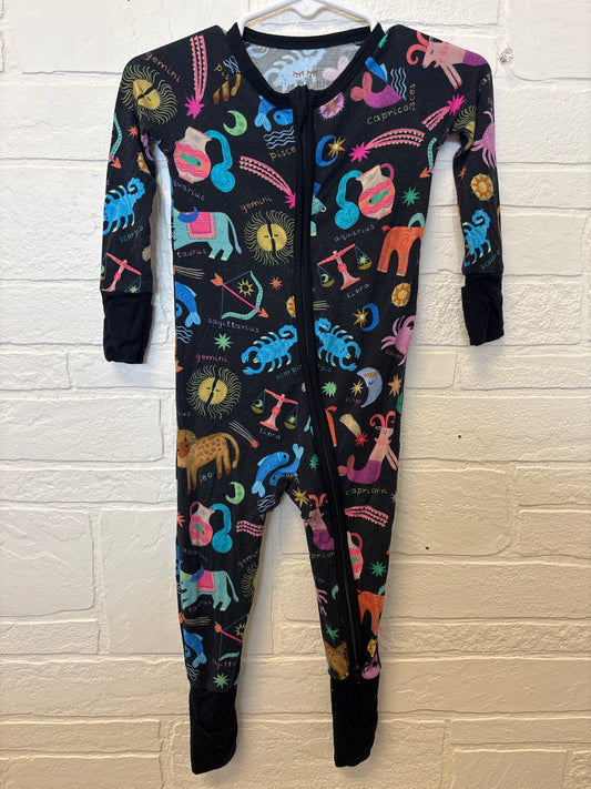 6-12m Little Sleepies Star Signs Pajama Sleeper