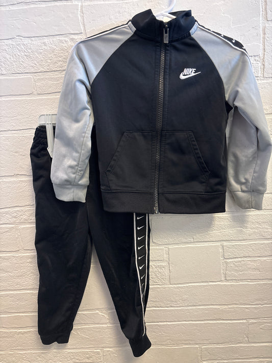 24m Black White Dri Fit Jacket Pants