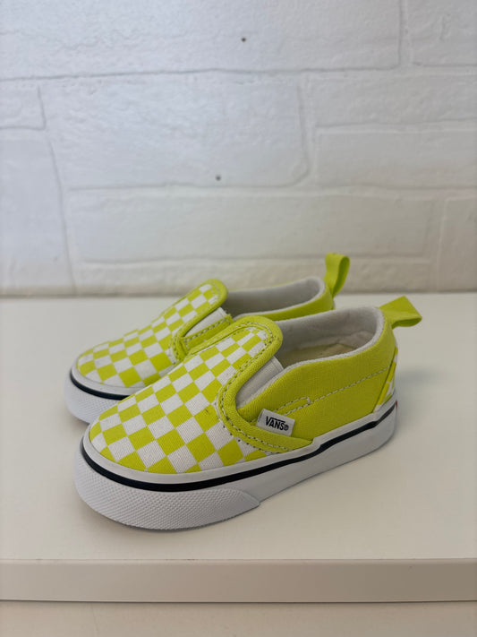 Size 5 Toddler Lime Green Vans