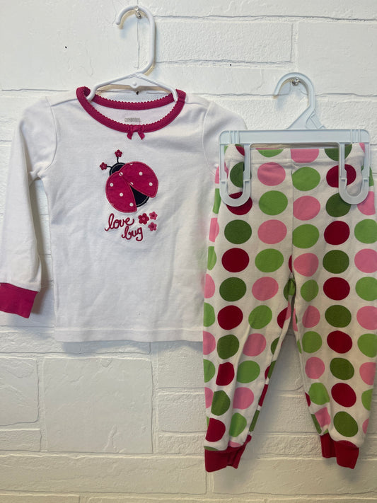 2t Gymboree Love Bug Pajama