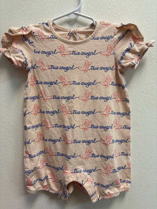 18m Wrangler True Cowgirl Romper