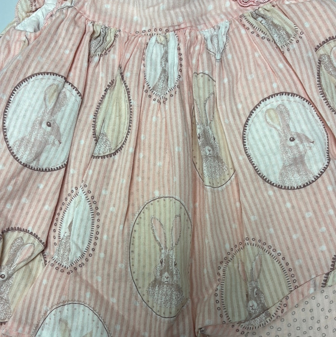 3-6m Pippa and Julie Bunny Dress