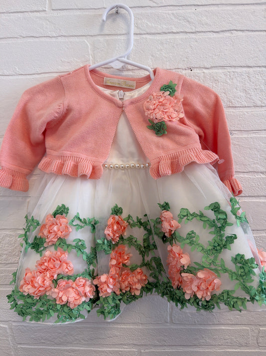 6m NEW American Princess Flower Tulle Fancy Dress