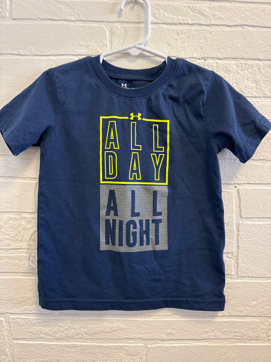 4t Under Armour All Day All Night Tee