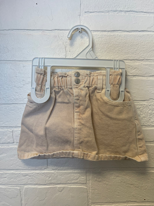 9/12m Zara Khaki Skirt