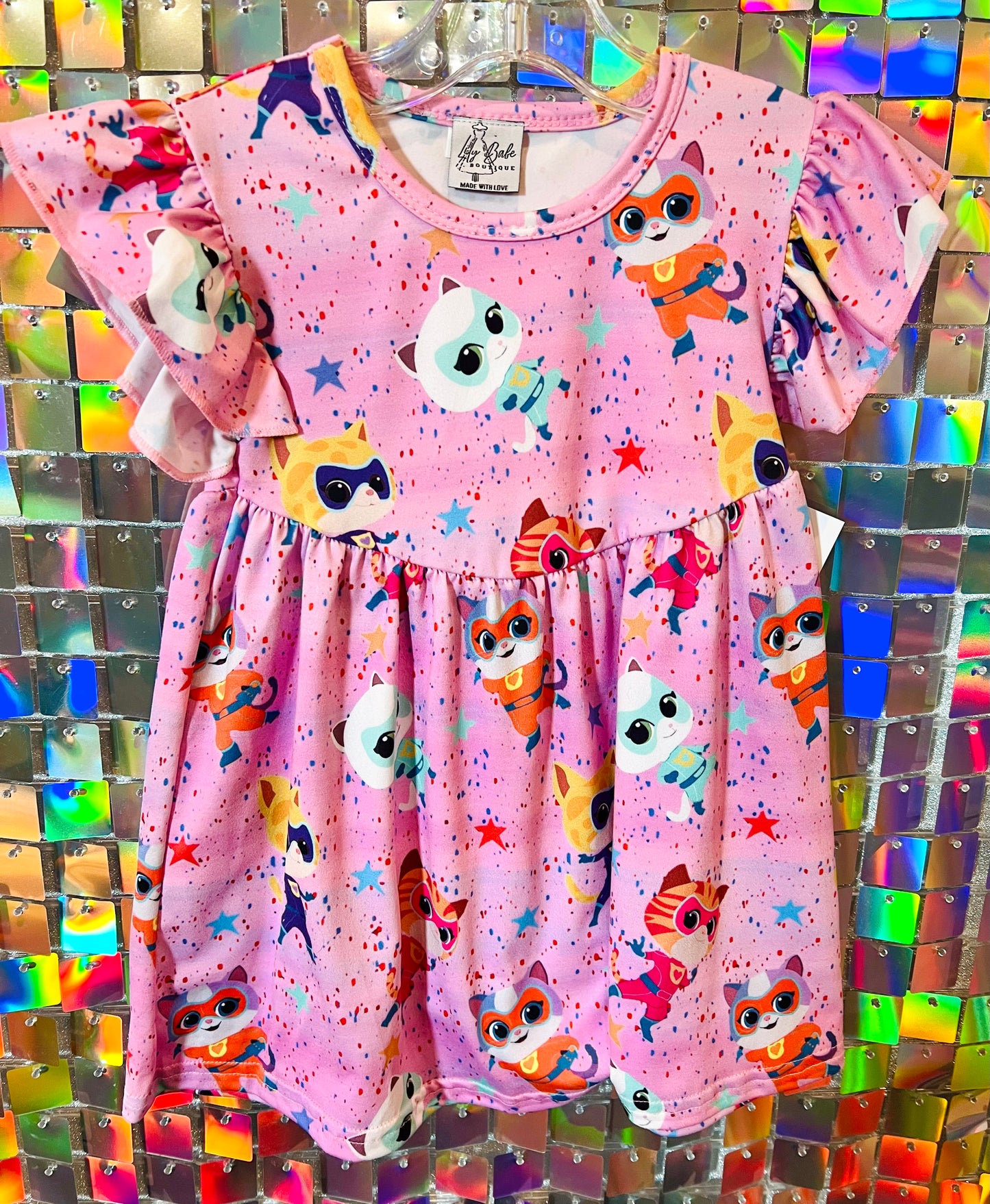 18-24 Super Kitty Pink Dress