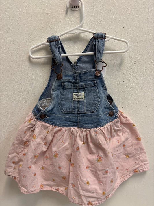 2T Osh Kosh Denim Pink Dress