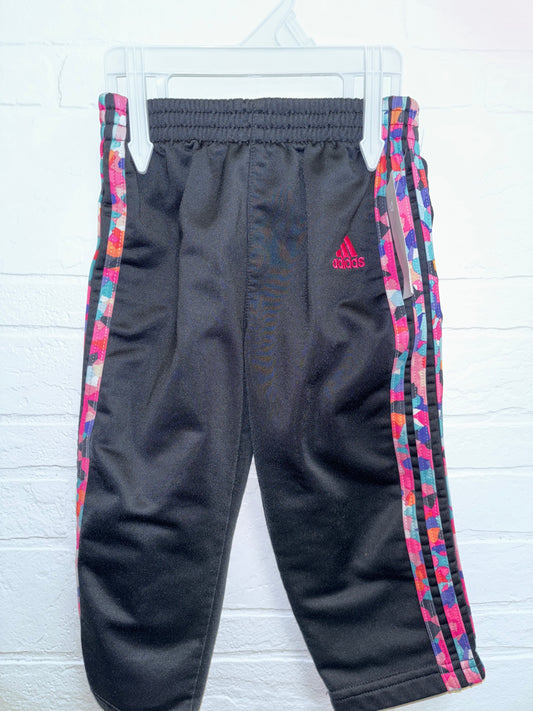 24m Adidas Black & Pink Cotton Pant