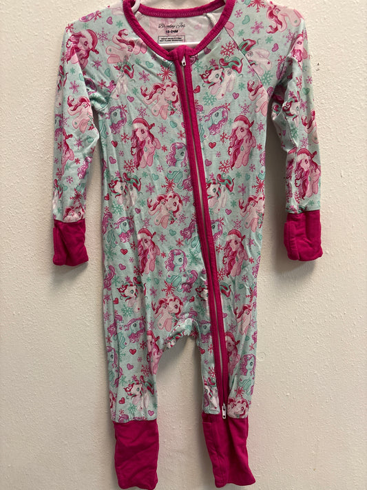 18-24m Bamboo My Little Pony Christmas Sleeper