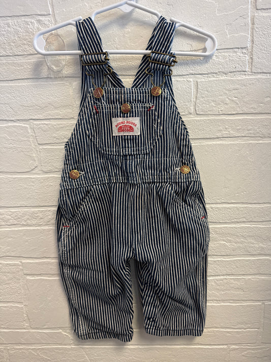 12m Round House Stripe Overalls