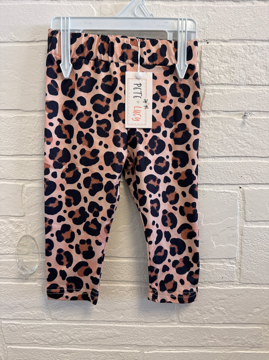 0/6m NEW Pete & Lucy Leopard Print Bottoms