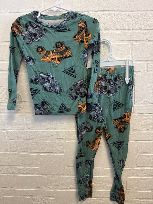 3t Monster Jam Bamboo Pajamas