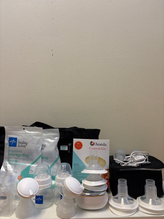 New Medline Breast Pump and Accessories