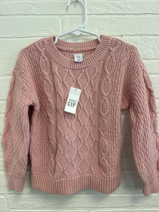 3t NEW GAP Pink Knit Sweater