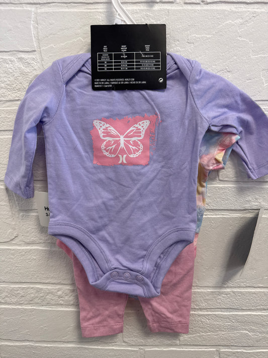 NB NEW Hurley 3pc Butterfly Set