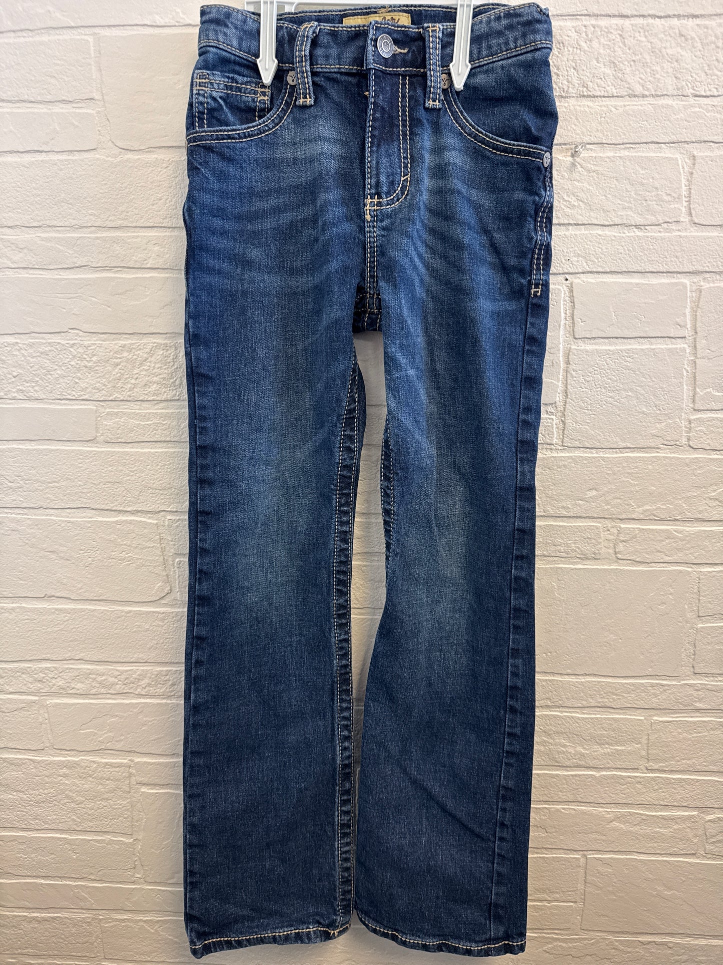 10 Slim Wrangler 20x Dark Wash Jeans
