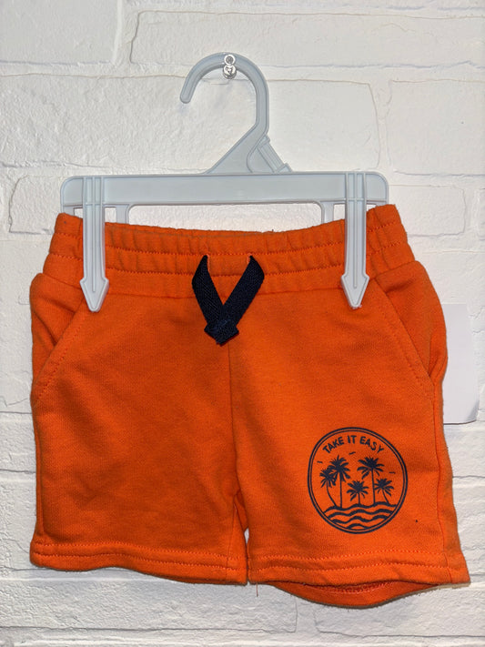 12m Orange Take It Easy Cotton Short