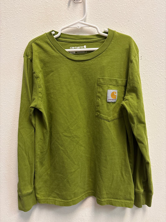 8-10 Carhartt Green Pocket Tee