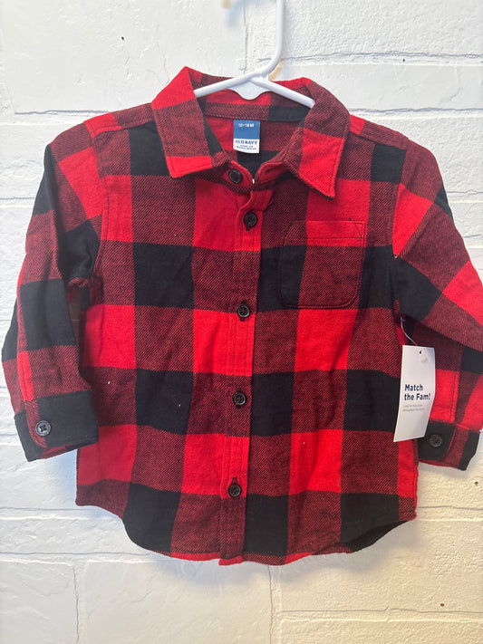 12-18m New Buffalo Plaid Flannel