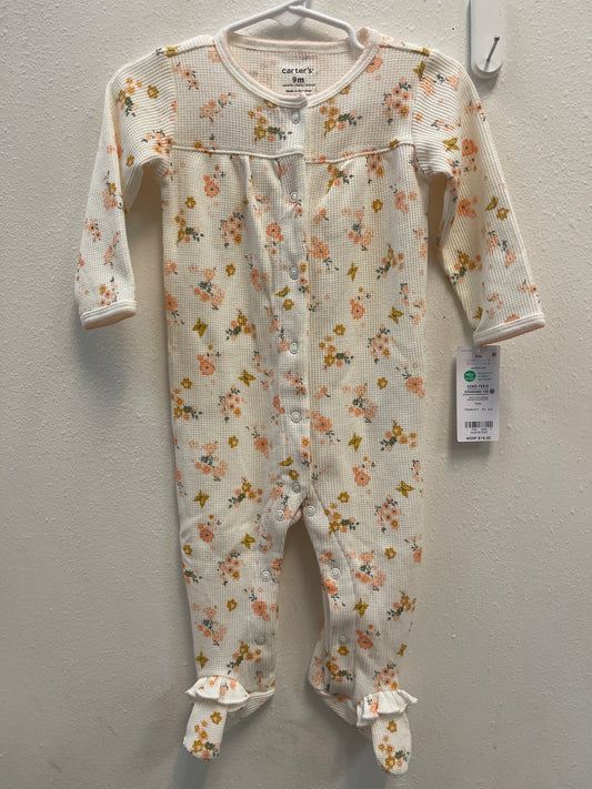 9m NEW Floral Waffle Knit Sleeper