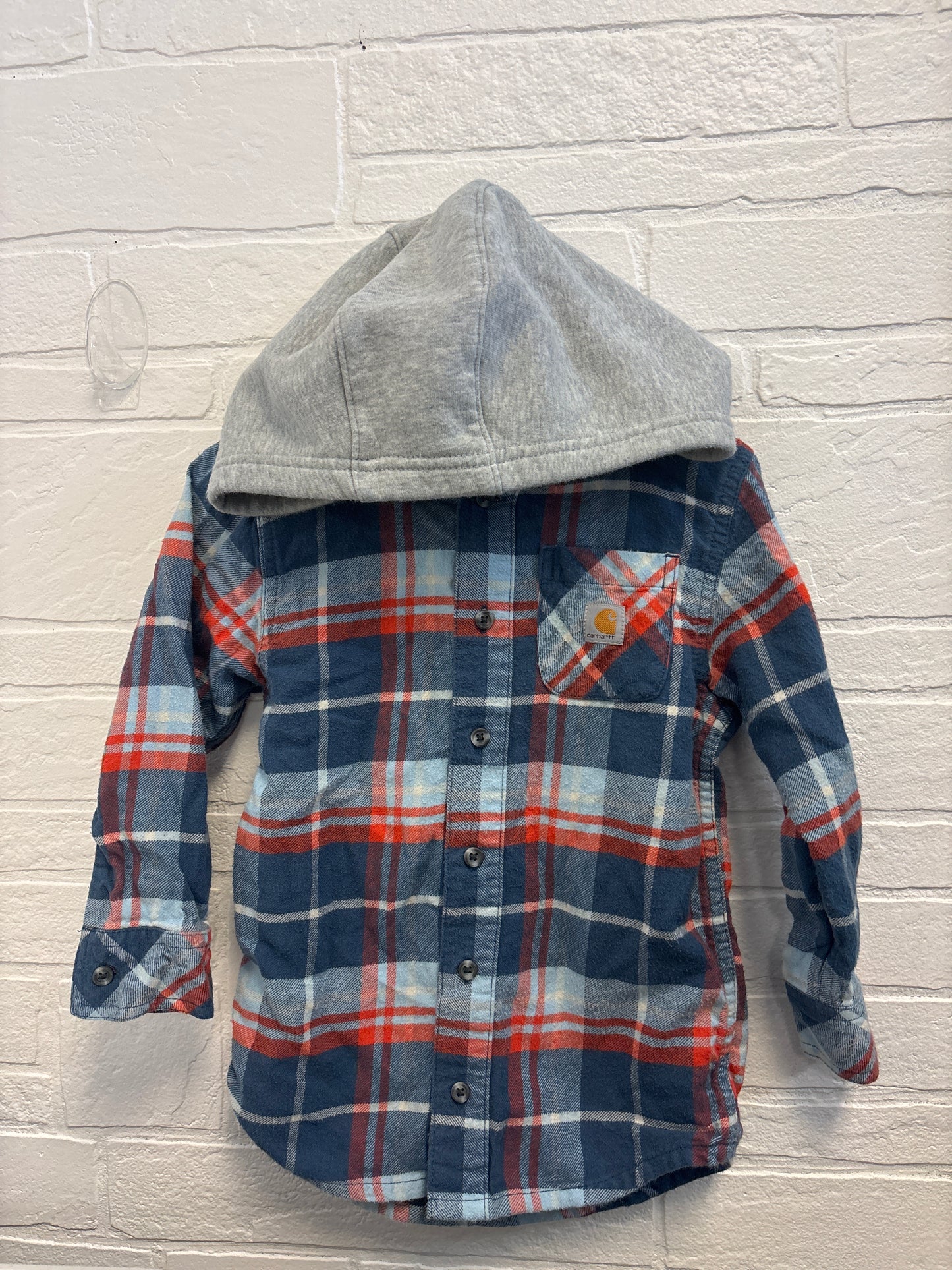 4T Carhartt Hooded Flannel