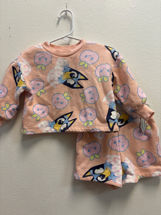 12m Bluey Short Set