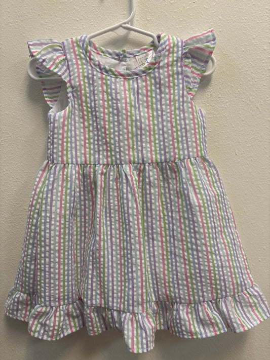 18m New Searsucker Stripe Dress