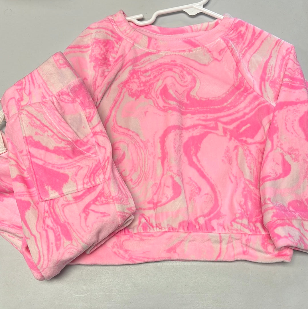 2T Super soft Pink Swirl Outfit