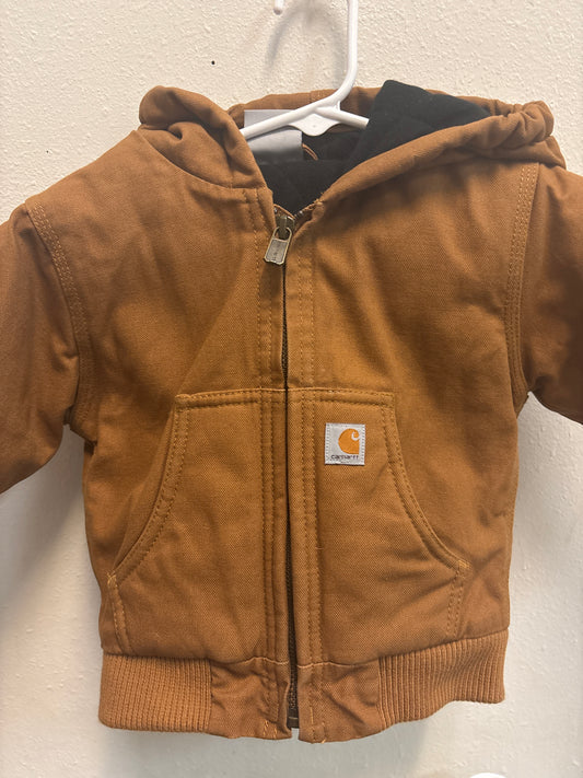 12m Brown Duck Carhartt Coat