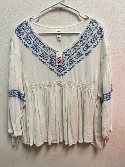 14/16 NWT Justice Peasant Blouse