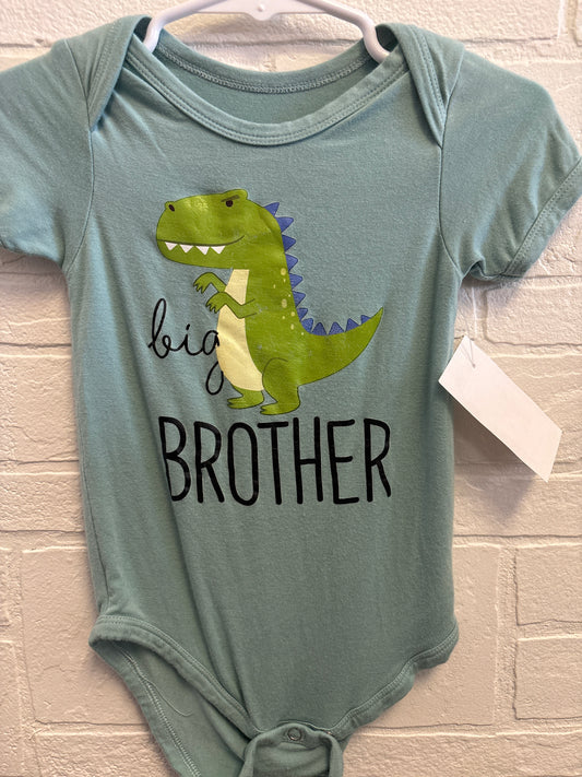 12m Big Brother Dinosaur Onesie