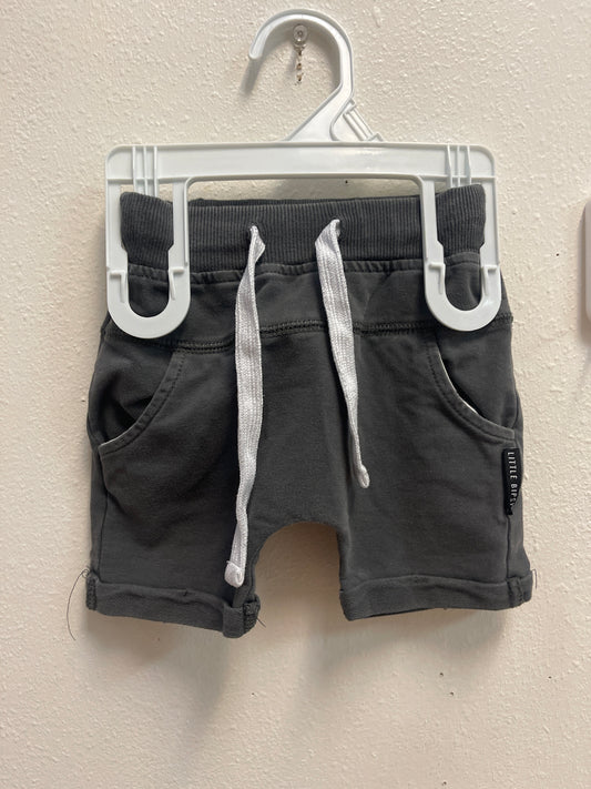 6/12m Little Bipsy Gray Short