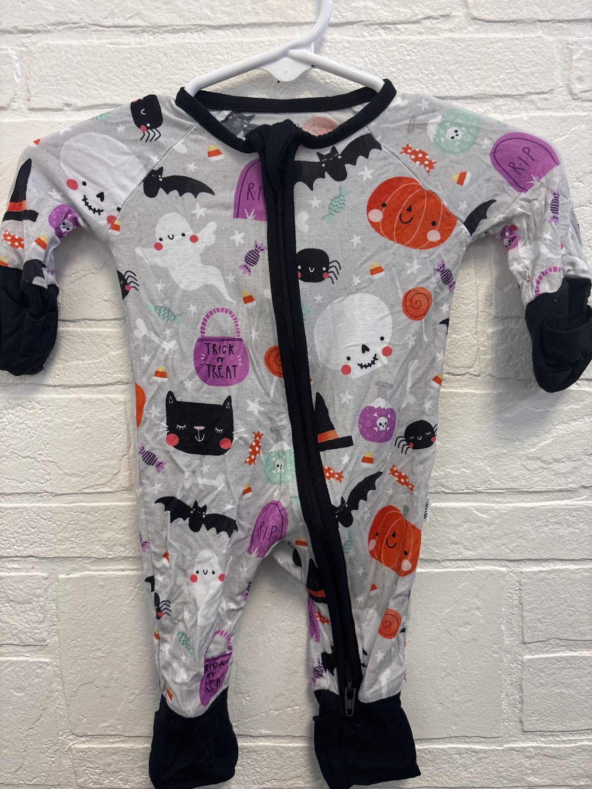 Preemie Little Sleepies Bamboo Halloween Sleeper